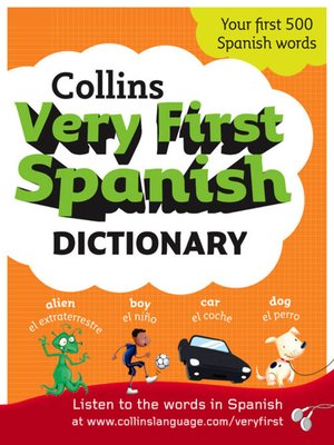 cover image of Collins Very First Spanish Dictionary (Collins First)
